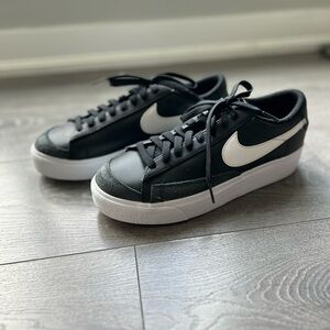 Nike Blazer Low Platform - Black - Women’s 9.5